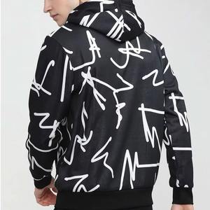 Sweats à capuche grande taille pour hommes Pull 100% coton Sweats à capuche imprimés allover avec logo personnalisé Street Wear Sweats à capuche à vendre - Product Image 6