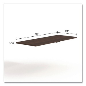 Alera AE1NNK-MRCF2460T HRG 60 pulgadas. X 29 Pulgadas Tablero de Mesa Rectangular de Madera de Caoba Sevilla para Salas de Conferencias - Product Image 6