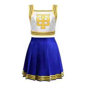 Ensembles d'uniformes de cheerleading pour femmes, design personnalisé en gros, haute qualité, légers, 100% polyester, transfert thermique - Product Image 1