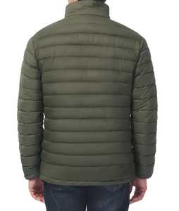 เสื้อแจ็คเก็ตพัฟเฟอร์ทรงสลิมฟิต ดีไซน์ทันสมัยสำหรับผู้ชาย ผลิตโดย OEM กันน้ำและกันลม เหมาะสำหรับกิจกรรมกลางแจ้ง ปิดด้วยซิป - Product Image 6