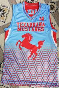 Conjuntos de uniformes de baloncesto impresos personalizados de secado rápido al por mayor de fábrica y chaleco para una emocionante experiencia de rendimiento de verano - Product Image 4