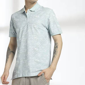 Polos bordados de manga corta de secado rápido para hombre, ropa de verano personalizada de talla grande para hombre, Polo liso vuelto - Product Image 5