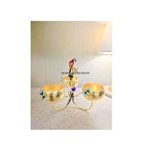 Bol de service en aluminium de forme créative, jetable, écologique, de bonne qualité, pour la décoration de table à dîner, service de fruits - Product Image 1