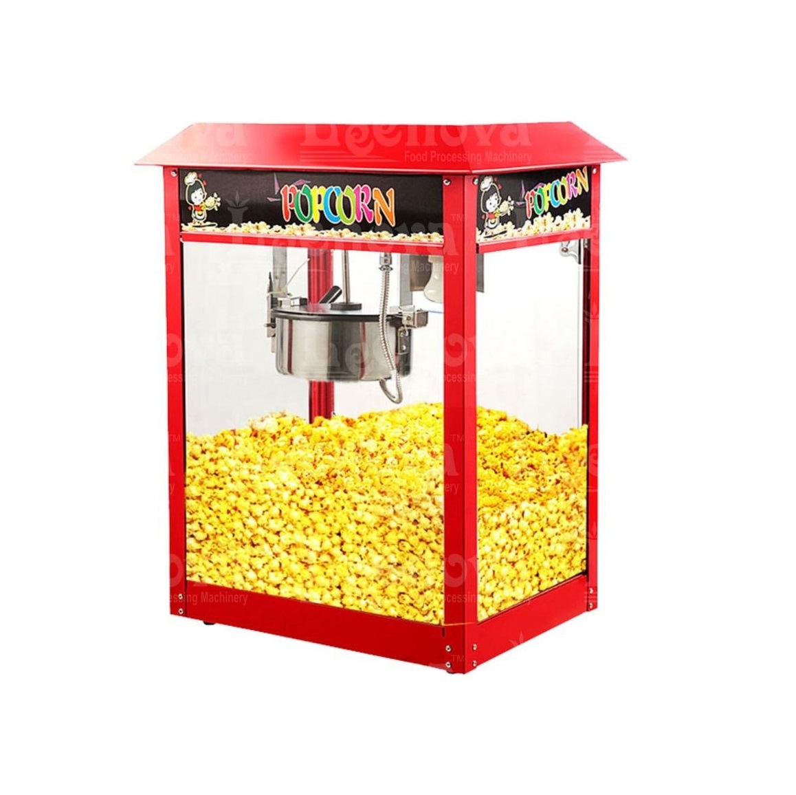 Macchina per Popcorn Leenova altamente raccomandata per la macchina per Popcorn commerciale per l'esportazione con la fabbricazione indiana