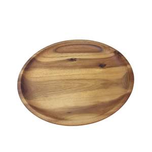Best Trending Classic Design Modern Style Wooden Serving <b>Tray</b> & Charging Plate Elegant Wooden <b>Dinner</b> Plate - Product Image 6