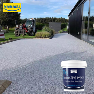 Peinture de <span class=keywords><strong>pierre</strong></span> lavée à base de résine, revêtement de sol époxy avec sensation de <span class=keywords><strong>pierre</strong></span> naturelle, durable pour le sol de balcon de passerelle - Product Image 3