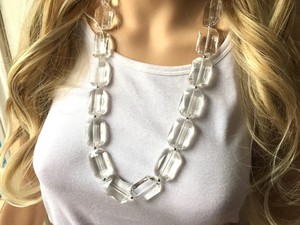 สร้อยคอลูกปัดเรซินสำหรับผู้หญิงเครื่องประดับไข่มุกแฟชันทันสมัยแนวโบฮีเมียน - Product Image 2