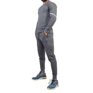 Chándal de tela polar de algodón 100% ligero, ropa de invierno, ropa deportiva ajustada de manga larga para Fitness, ropa de entrenamiento y jogging - Product Image 2