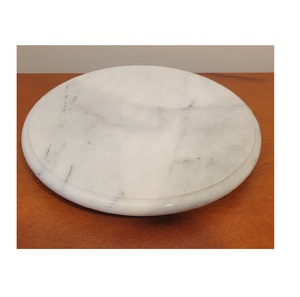 Marbre Organisateur Rotatif Lazy Susan Meilleure vente produit Nouveau design artisanat excellente qualité Marbre paresseux Susan - Product Image 3