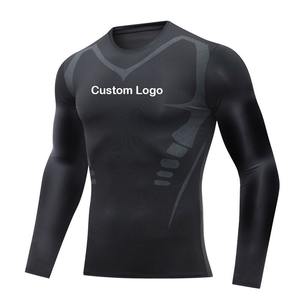 Best Quality Printed MMA <b>Rash</b> <b>Guard</b> With Long Sleeves Rush <b>Guard</b> for <b>Men</b> / Custom <b>Rash</b> <b>Guards</b> for Training - Product Image 1