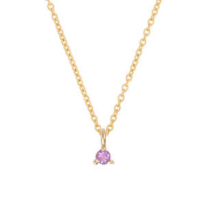 Lucky Star 14K White Gold <b>Necklace</b> with Rhodium Plating Box Chain Featuring Turquoise Freshwater Pearl Zircon Ruby <b>Birthstone</b> - Product Image 4