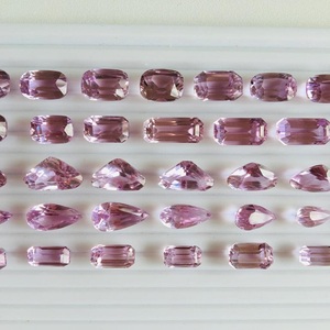 Kunzite-piedra Natural para fabricación de joyas, producto a granel, hecho a mano, color rosa, forma mixta, suelta y lisa - Product Image 1