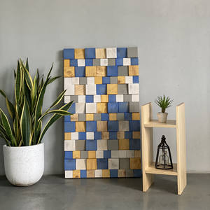 Panneau de mosaïque de revêtement solide de récupération classique de style moderne meubles de maison uniques carreaux de bâtiment de bureau décoratifs salon - Product Image 1