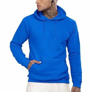 Nueva moda hombres Otoño Invierno con capucha calle manga larga suelta Color sólido con capucha Casual blusa polar Tops Zip ácido lavado sudaderas con capucha - Product Image 1