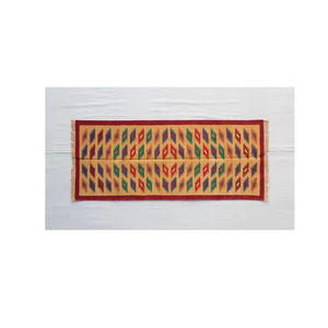 Hand Woven Durry <b>Rug</b> Geometric Pattern Washable for <b>Bedroom</b> and Living Room - Product Image 1