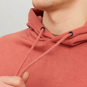 Venta al por mayor OEM ODM temporada de invierno sudaderas con capucha de algodón para hombre tamaño XS tela suave logotipo personalizado impresión nuevo sólido liso teñido - Product Image 5