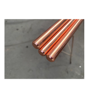 Varilla de <span class=keywords><strong>tierra</strong></span> de acero unido de cobre de alta conductividad eléctrica altamente resistente a la corrosión para sistemas de puesta a <span class=keywords><strong>tierra</strong></span> ZKER personalizado - Product Image 1