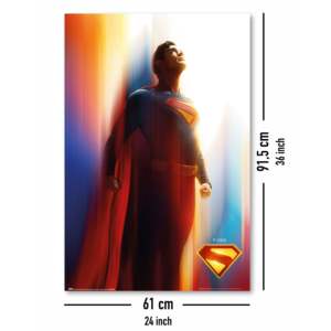 DC Comics Modern Style Superman 2025 Paper <b>Poster</b> for Wall Decor - Product Image 4