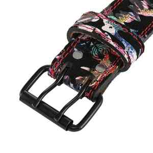 Logo personnalisé Ceinture en cuir Heavy Duty Home Gym Fitness & Musculation Soutien dorsal Qualité supérieure pour Sport Fitness - Product Image 6