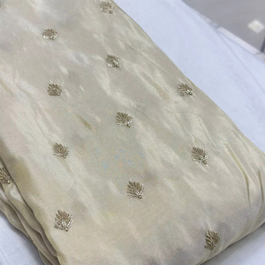 ชุดเดรสผ้าบัตติทำจากทิชชูบริสุทธิ์ชุดเดรสแฟนซีวัสดุ Kurti Saree - Product Image 2