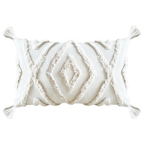 Funda de almohada tejida a mano con textura clásica, de lujo, Color sólido, para la cintura, para oficina y sala de estar - Product Image 1