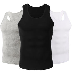 Respirant équipage hommes Singlet en gros confortable séchage rapide en plein air gilet de gymnastique pur coton décontracté coton débardeur 2025 - Product Image 4