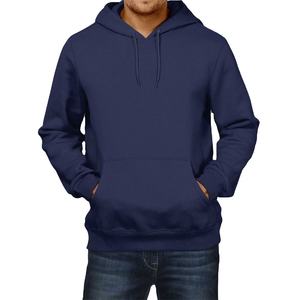 Última moda hombres Sudadera con capucha pulóver manga larga en blanco Casual de alta calidad al por mayor 100% algodón precio barato diseño personalizado - Product Image 4