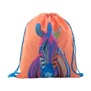 CreaDraw <b>Kids</b> RPET <b>Bag</b> Sustainable Promotional <b>Drawstring</b> Sportpacks for <b>Kids</b> - Product Image 5