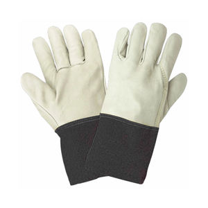 2025 nuevos guantes de soldadura de cuero resistentes personalizados para hombres seguridad Industrial con palma transpirable para uso diario Nuevo diseño de pistola - Product Image 6