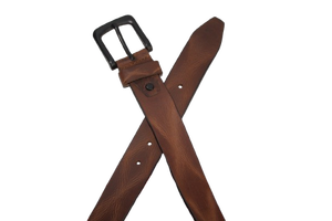 Ceinture en cuir de peau de vache de qualité supérieure avec boucle en alliage personnalisable du fournisseur en gros - Product Image 4