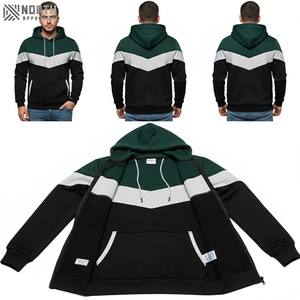 Sweat à capuche brodé personnalisé 300g 100% coton bouffé d'impression Streetwear uni pour hommes technique de teinture unie d'hiver en polaire unie - Product Image 2