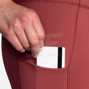 เลกกิ้งโยคะเอวยางยืดสำหรับผู้หญิงเลกกิ้งโยคะฟิตเนสวิ่ง - Product Image 5