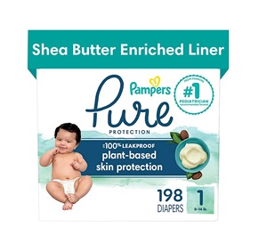 ผ้าอ้อมเด็กบริสุทธิ์แบบใช้แล้วทิ้งขนาด1เดือน (นับ198) ผ้าอ้อมเด็กแบบใช้แล้วทิ้งระดับพรีเมียม - Product Image 2