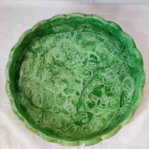 <b>Unique</b> Marbled Design with Glossy Finish Durable & Waterproof Resin Material Ideal <b>Gift</b> Item for <b>Housewarming</b> - Product Image 1