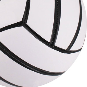 Ballon de volley-ball en cuir PU de qualité supérieure, taille 5 – Ballon cousu à la main à 18 panneaux avec vessie en caoutchouc butyle pour la plage et les loisirs - Product Image 3