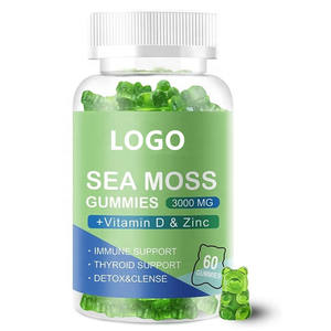 Органические веганские мармеладки из Морского мха с лопажками, корневой Лопух, оптовая цена, Детокс, лечебные добавки, травяные добавки - Product Image 1