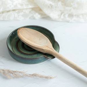 Stone Spoon Rest Metal <b>Kitchen</b> Holder for Spatulas Spoons <b>Tongs</b> More - Product Image 5