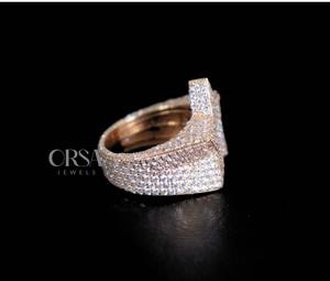 แหวนเพชรรูปดาวที่สง่างามได้รับการออกแบบมาสำหรับโอกาสพิเศษหรืองานหมั้นในราคาที่ดีที่สุด - Product Image 2