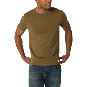 Derniers T-shirts 100% biologiques de couleur écologique, col rond, manches courtes, T-shirts pour hommes, vente chaude, design personnalisé pour hommes - Product Image 1