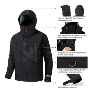 Nouvel arrivage de vestes de pêche pour hommes Vestes de pêche légères pour hommes Vestes de pêche d'hiver imperméables pour hommes - Product Image 4