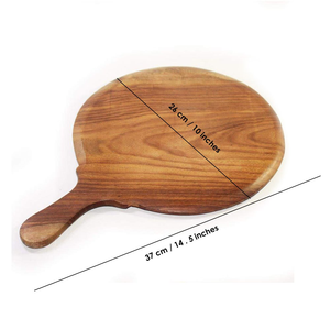 ถาดพิซซ่าไม้สำหรับห้องครัวโรงแรมร้านอาหารที่ให้บริการถาดพิซซ่าไม้ราคาโรงงานโดยตรงถาดพิซซ่าเปลือกที่มีคุณภาพที่ดีที่สุดที่เคย - Product Image 2