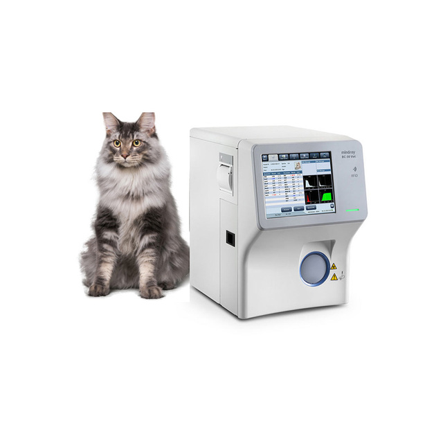 Mindray BC-30 Vet Auto Hematology Analyzer Multi-Species WBC/CBC Diagnosis 60 Samples/Hour 10.4" TFT Touch Screen Veterinary
