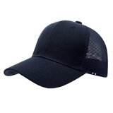 Chapeau d'extérieur léger à 6 panneaux Casquette réglable en maille de coton à séchage rapide respirante avec logo personnalisé - Product Image 3