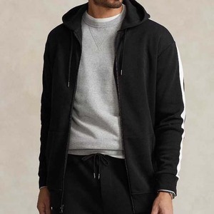 Sudaderas con Cremallera para Hombre, Diseño de Logotipo Personalizado OEM, 100% Algodón, Felpa Transpirable, Ecológicas, Bordadas - Product Image 5