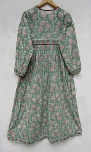 2023 nouvelle Collection coton robe robe Designer été printemps portant avec bouton décoration taille 6XL bas prix - Product Image 2