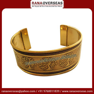 Brazalete ajustable de cobre y latón con grabado de árbol, brazalete curativo tibetano, joyería espiritual, regalo unisex - Product Image 4