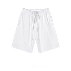 กางเกงขาสั้นลำลองขนแกะธรรมดาสำหรับผู้ชายกางเกงขาสั้นผู้ชายดีไซน์ไม่ซ้ำใคร - Product Image 3