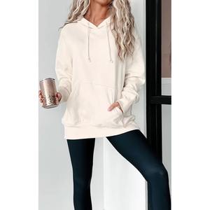 Women Oversized <b>Hoodie</b> Relaxed Loose Fit Cozy Warm Fabric Casual Winter Wear - Product Image 6