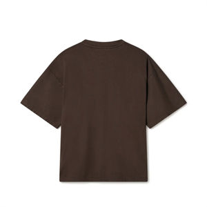 เสื้อยืดผ้าฝ้าย100% สำหรับผู้ชายเสื้อยืดแฟชั่นแนวสตรีทพิมพ์ลายถักโอเวอร์ไซส์ออกแบบได้ตามต้องการ - Product Image 2