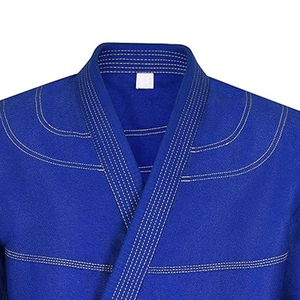 Uniforme de Karate Transpirable, Elástico, Duradero y Ligero de Poliéster/Algodón para Entrenamiento de Artes Marciales, Kimono de Jiu Jitsu - Product Image 3
